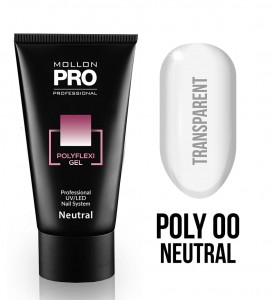 Гель для моделирования MOLLON PRO POLYFLEXI GEL COLOR - NEUTRAL 00 (60 ml)