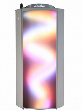 Вертикальный солярий Fire sun space pro 52 лампы по 200W