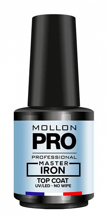 Верхнее покрытие без липкого слоя MOLLON PRO MASTER IRON TOP COAT NO WIPE (12 ml)